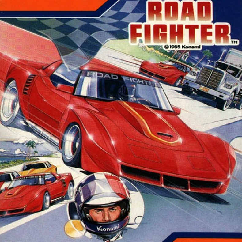 road fighter car race game