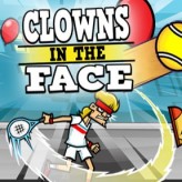 clowns in the face
