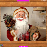santa claus puzzle game