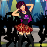 emo dancing night